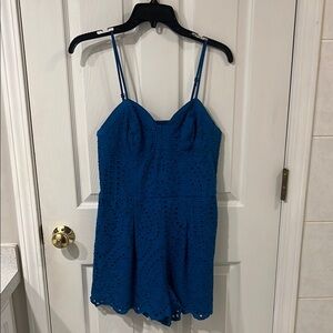 Xhilaration Teal Romper